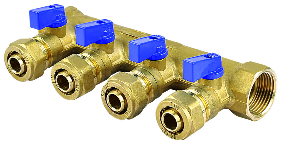 JT1670 黄铜分水器